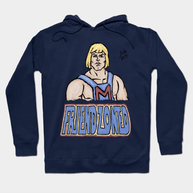 MRA He-Man: Friendzoned Hoodie by SlideRulesYou